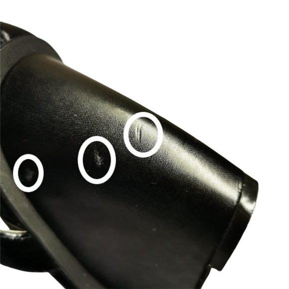 Tahari womens wedge sandals, black, straps size 8 - Picture 6 of 8